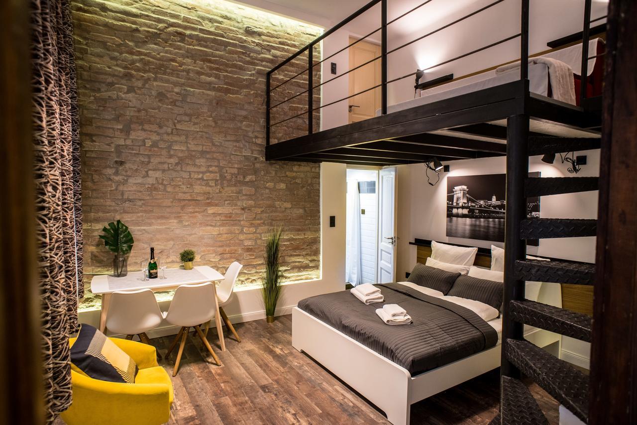 Very Stylish And Fresh Studio Home In The Center Budapest Eksteriør billede